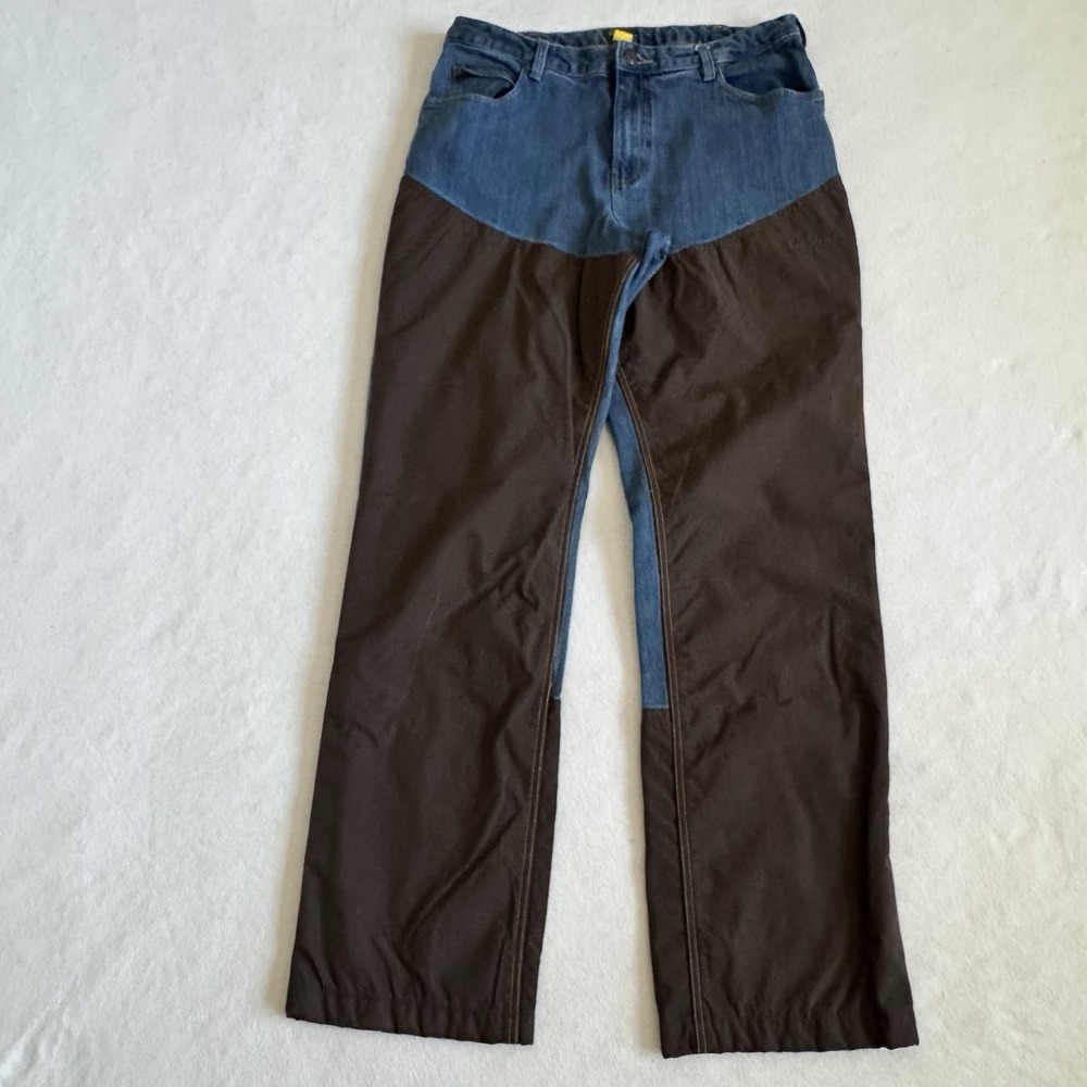 Cabela's‎ Brush Pants 34x34 Denim Canvas Briar Hunting Workwear